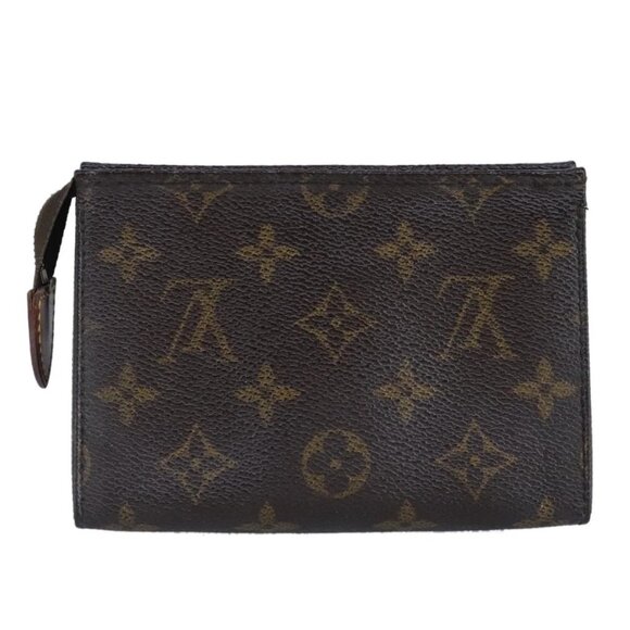 LOUIS VUITTON Monogram Poche Toilette 15 Pouch M47546 LV Auth 101023 - Picture 2 of 16